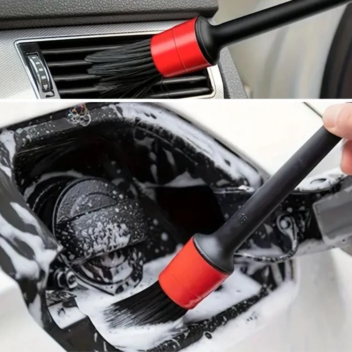 5’li Çok Amaçlı Araç İçi ve Dış Yüzey Temizlik &amp; Detaylandırma Fırça Seti (5124)