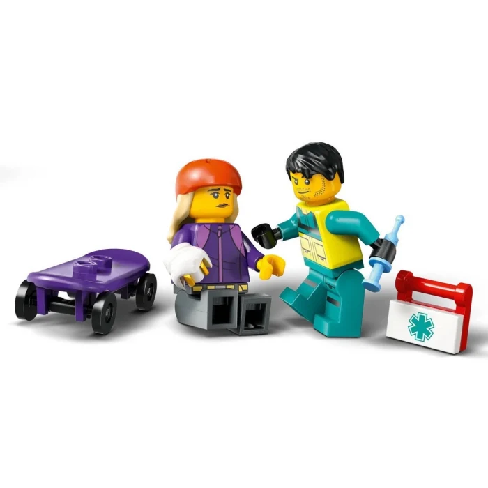 60451 Lego City Acil Yardım Ambulansı 184 parça +5 yaş