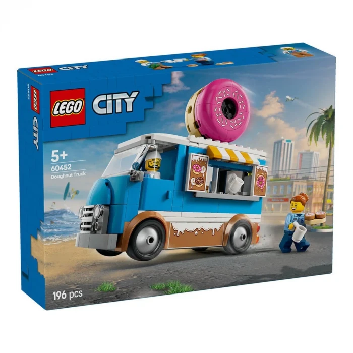 60452 Lego City Donut Kamyonu 196 parça +5 yaş