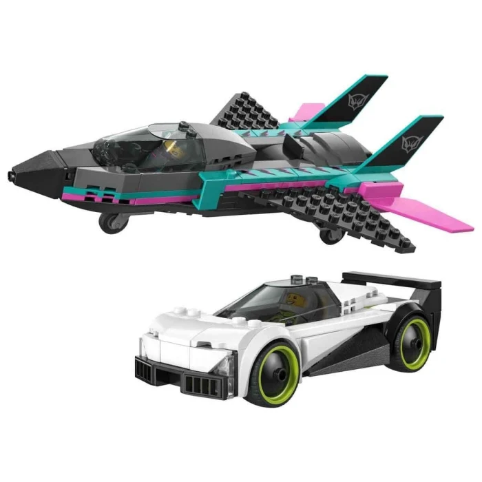 60489 Lego City Jet, Arabaya Karşı 259 parça +6 yaş