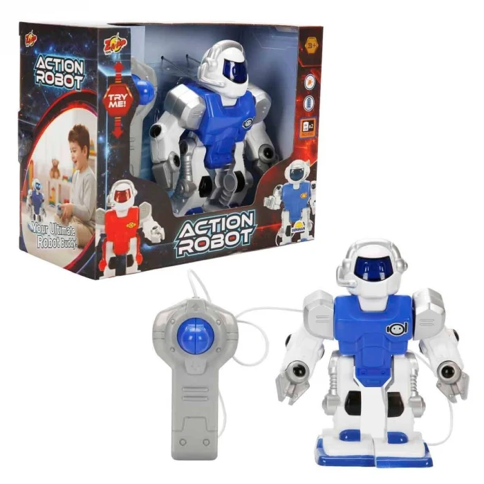 6534 SUN-SABC-ZAP-KK MİNİ ACTION ROBOT IŞIKLI 2A
