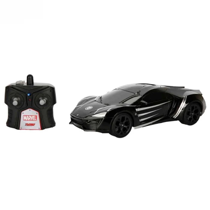 7037 Kumandalı 1:16 Avengers Black Panther Lykan Hypersport Araba