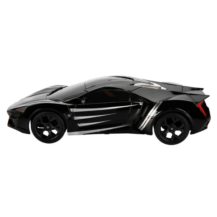 7037 Kumandalı 1:16 Avengers Black Panther Lykan Hypersport Araba