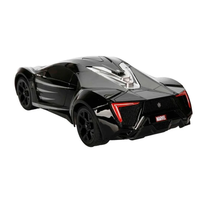 7037 Kumandalı 1:16 Avengers Black Panther Lykan Hypersport Araba