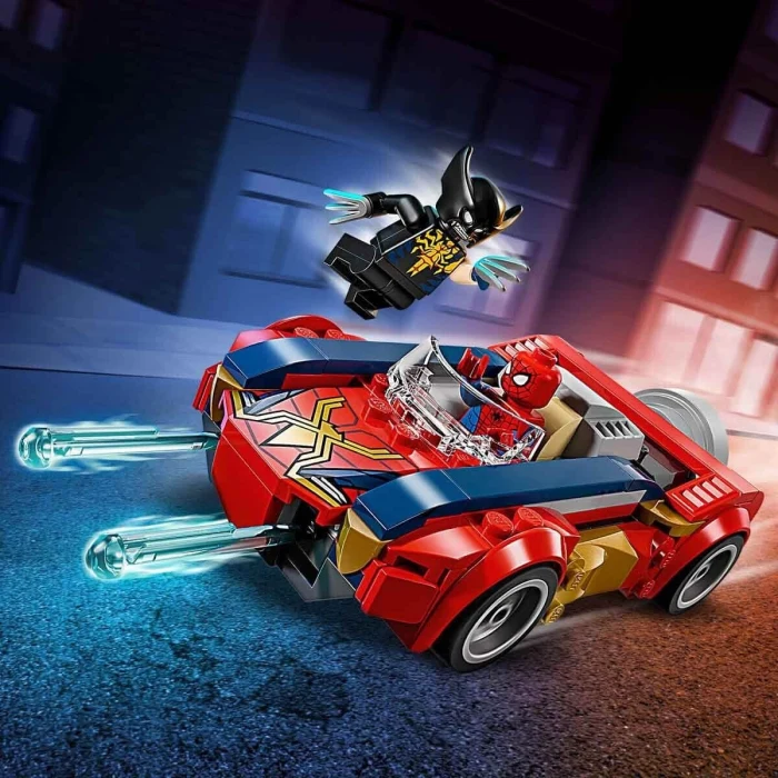 76336 Lego Marvel Spider-Man Venomlaşmış Wolverine e Karşı 134 parça +7 yaş