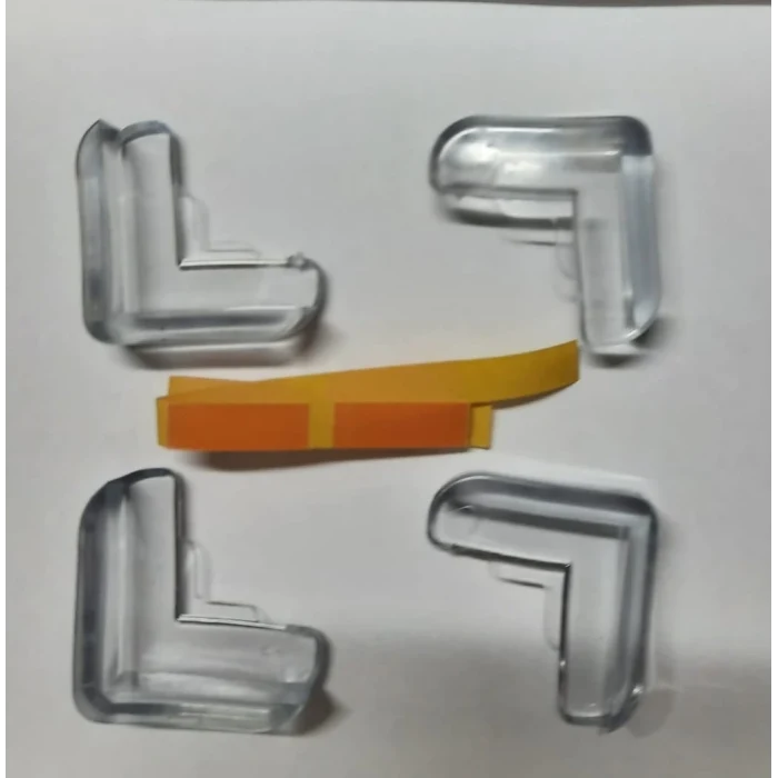 8 Lİ Masa Sehpa Köşe Koruyucu Silikon- Çocuk Koruma Aparatı (5124)