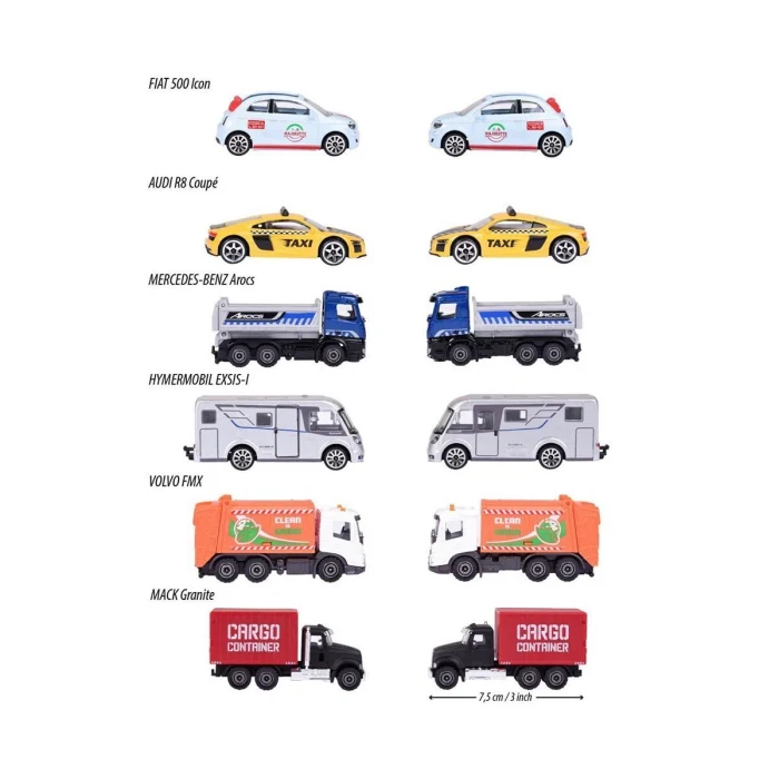 8503000002 City Premium Vehicles 6-asst