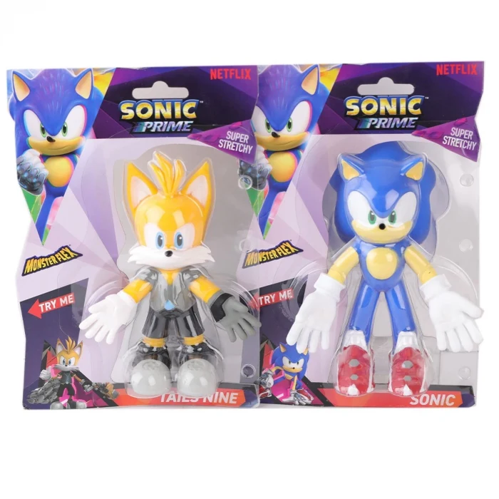 89317 SUN-DMX-FİGÜR-STRECH MONSTERFLEX SÜPER ESNEK SONİC PRİME SONİC 4A