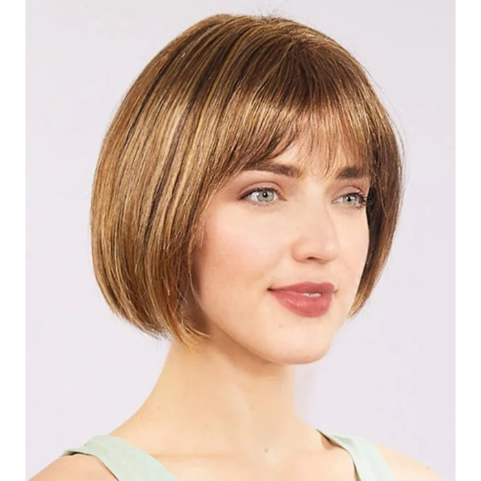 Açık Kahverengi Küt Parti Peruk Küt Saç (5124)