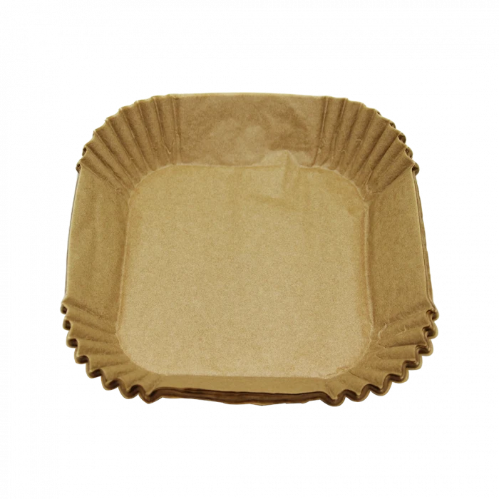 AİR FRYER 50 PARÇA  KARE - 16X4.5CM KAĞIT PİŞİRME KALIBI (5124)