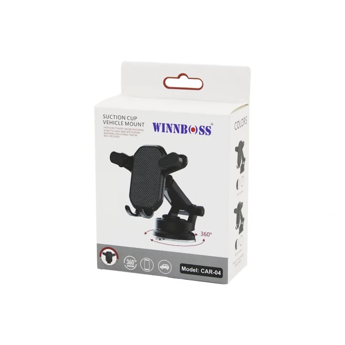 ARAÇ - OTO TELEFON TUTUCU  360° KADEMELİ-UZAYAN-KISALAN KOL  VANTUZLU - OYNAR BAŞ VE KOLLAR (5124)