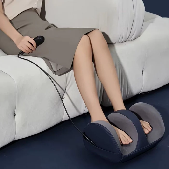 Ayak,Baldır ve Bilekler İçin Rahatlatıcı Kumandalı Masaj Aleti (5124)