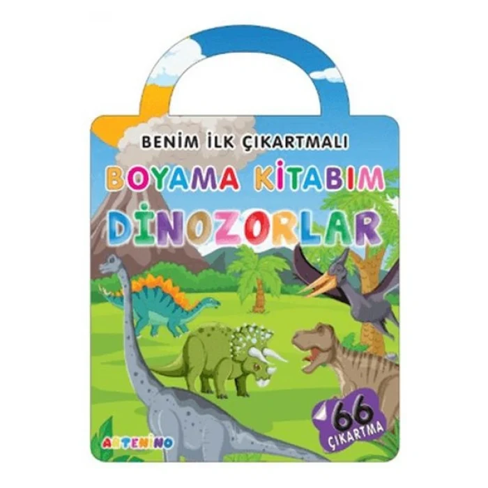 Benim İlk Çıkartmalı Boyama Kitabım - Dinozorlar