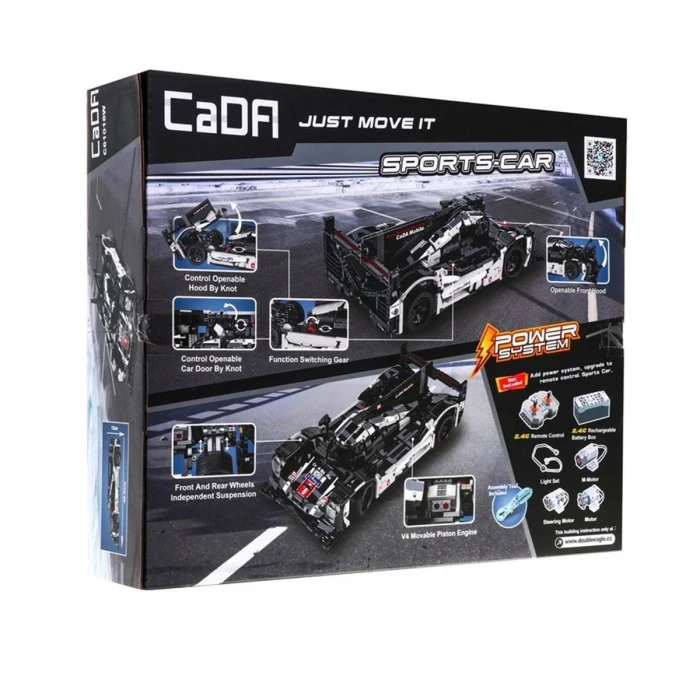 C51307W Cada GT Sport Araba Blok Seti 427 Parça -Vagon life