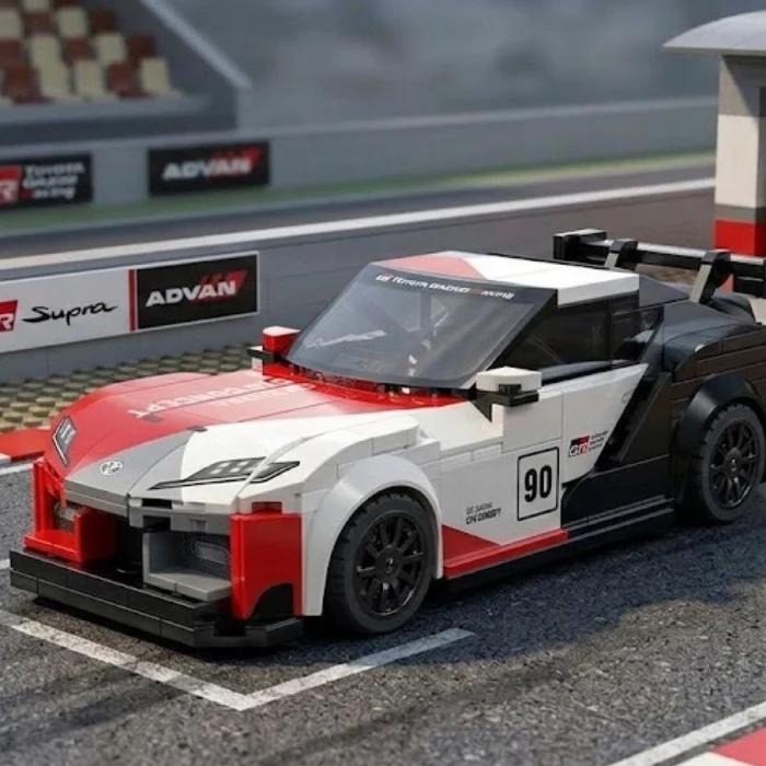 C55041W CADA TOYOTA GR SUPRA GT4 324 PARÇA BLOCK OYUNCAK