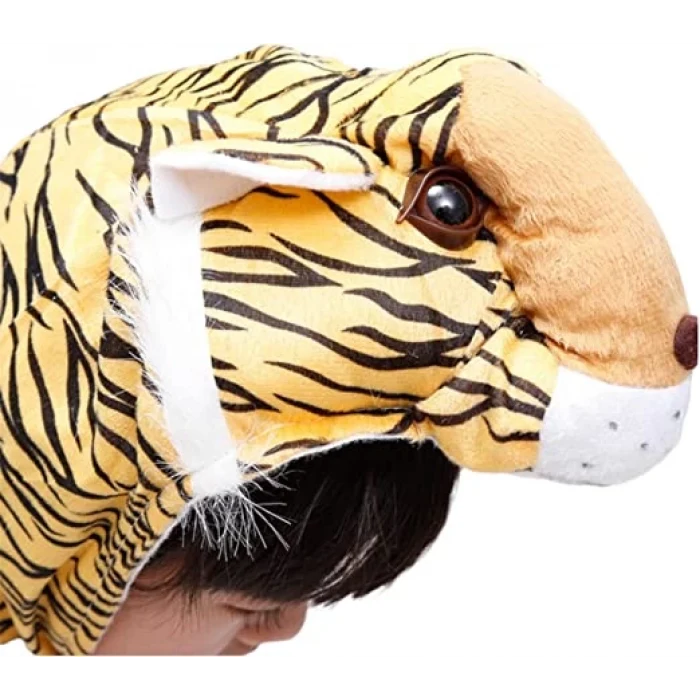 Çocuk Kaplan Kostumu - Aslan Kostümü 4-5 Yaş 100 cm (5124)