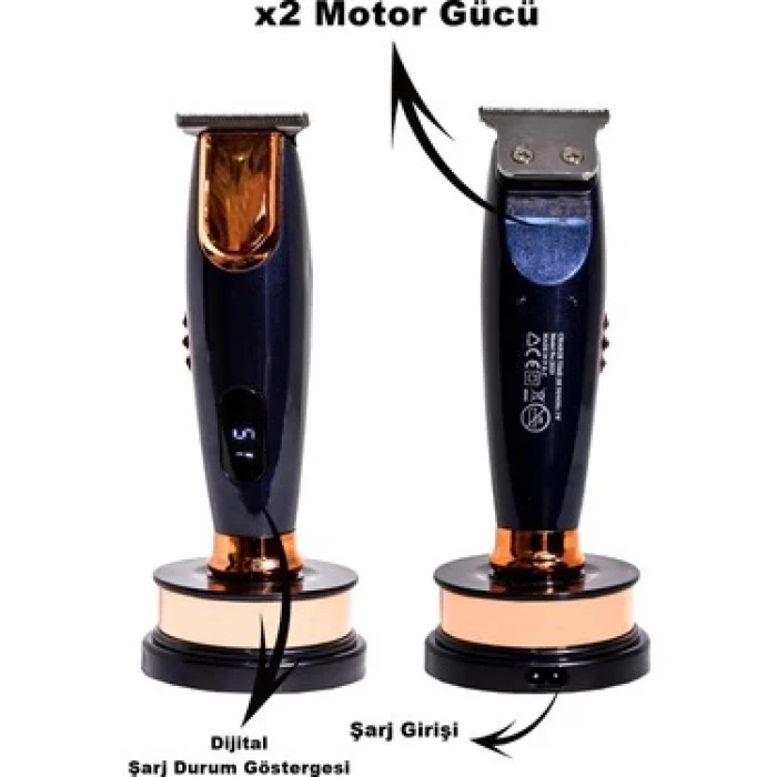 Dijital Göstergeli Profesyonel Tıraş Makinesi (5124)