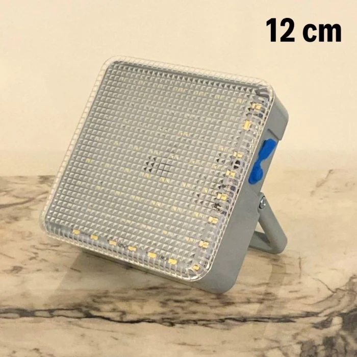 Dış Mekan ve Kamp İçin USB İle Şarj Olan 4 Farklı Işık Modlu Güçlü  Projektör Lamba 200W 3600 Mah (5124)