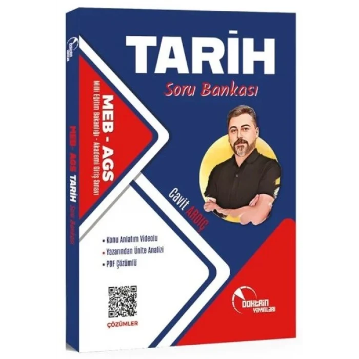 Doktrin Yayınları MEB-AGS Tarih Soru Bankası Çözümlü