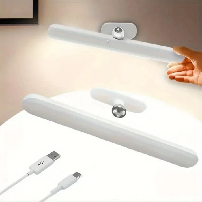 Dokunmatik USB İle Şarj Olabilen 27 cm Led Aydınlatma Makyaj Aynası Işığı (5124)