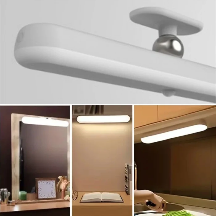 Dokunmatik USB İle Şarj Olabilen 27 cm Led Aydınlatma Makyaj Aynası Işığı (5124)