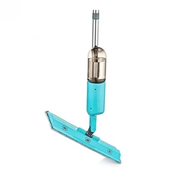 Döner Başlıklı Spreyli Mop Parke Ahşap Fayans Temizleyici Su Hazneli Sihirli Paspas (5124)