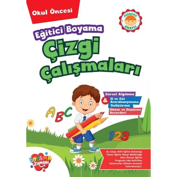 Eğitici Boyama - Çizgi Çalışmaları