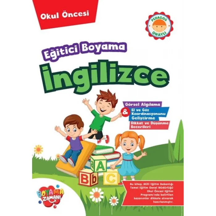 Eğitici Boyama - İngilizce