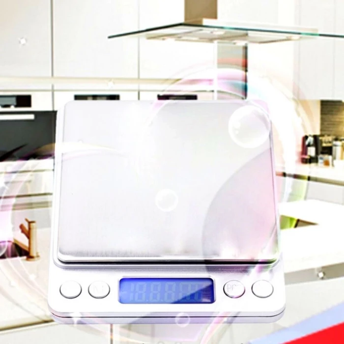 Elektronik 3 kg Kapasiteli Dijital Hassas Kantar Mutfak Tartısı Terazi (5124)