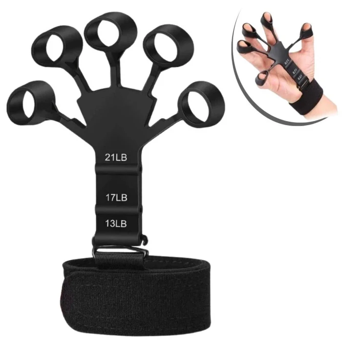 Esneyebilen Bilek Ve Kol Geliştirici Kavrama Güçlendirici El Parmak Spor Aparat (5124)