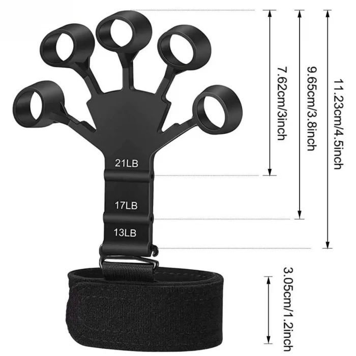 Esneyebilen Bilek Ve Kol Geliştirici Kavrama Güçlendirici El Parmak Spor Aparat (5124)
