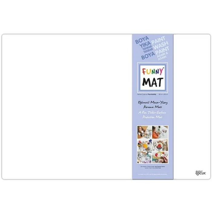 Funny Mat - Serbest Çalışma (Küçük Boy) - 33,5x48cm