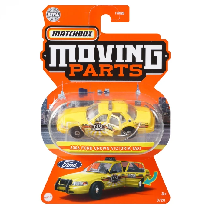 FWD28 Matchbox™ 1:64 Arabalar (Açılır parçalar) Asorti Seçilemez.