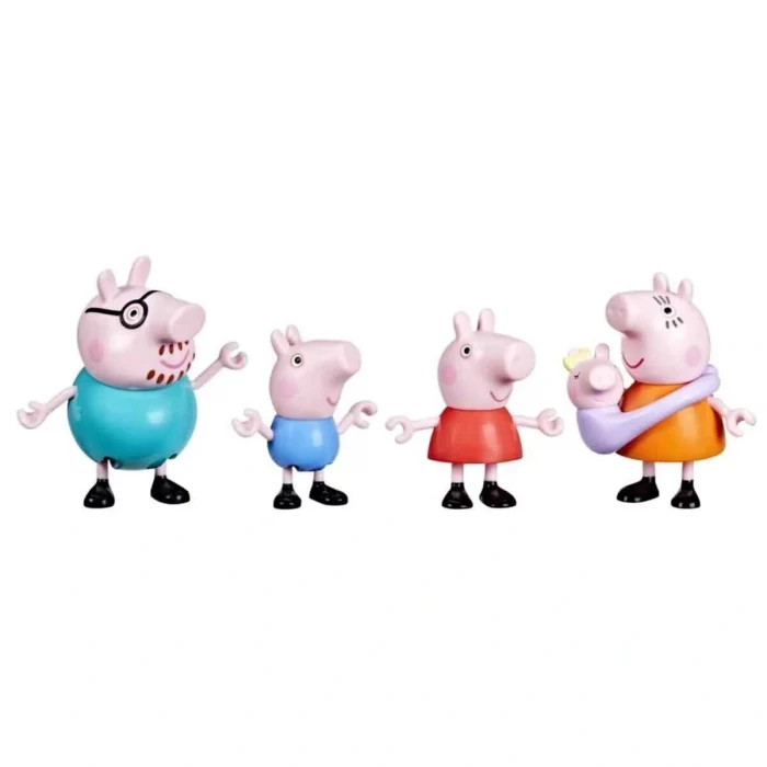 G0506 Peppa Pig ve Ailesi 5li Figür Seti +3 yaş