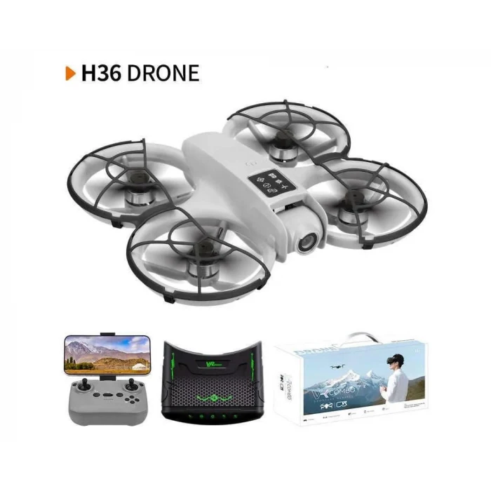H36 VR GÖZLÜKLÜ HD KAMERALI FIRÇASIZ MOTORLU DRON