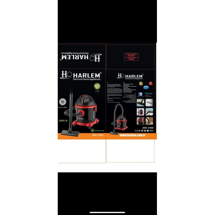 HARLEM HSV-1900 BETA KURU SÜPÜRGE 2800W (5124)