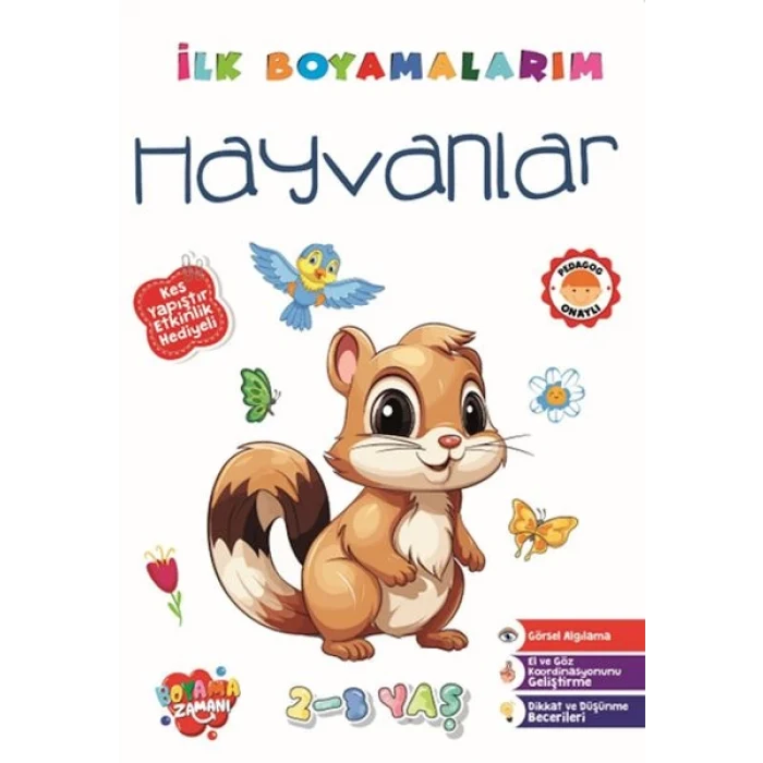 İlk Boyamalarım -Hayvanlar