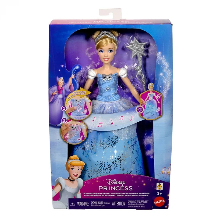 JBF94 Disney Prensesi - Işıklı Balo Elbiseli Cinderella