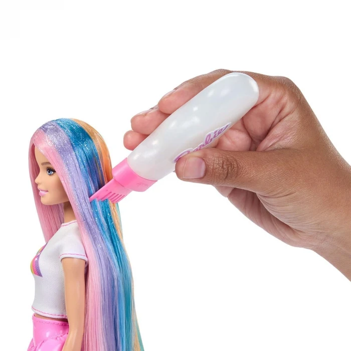 JJP06 - JJP07 Barbie Gökkuşağı Saçlar Bebek