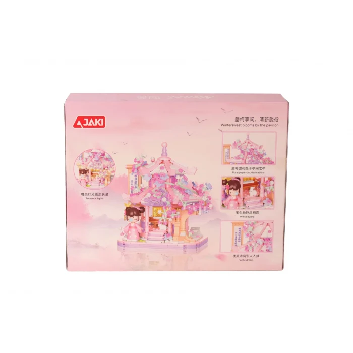 JK5102 JAKİ ÇİN EVİ 655 PARÇA BLOCK OYUNCAK