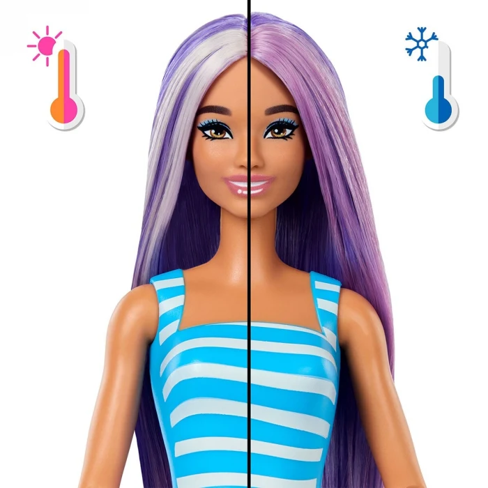 JKF61 Barbie POP Reveal Sürpriz Bebek - Sarı Saçlı