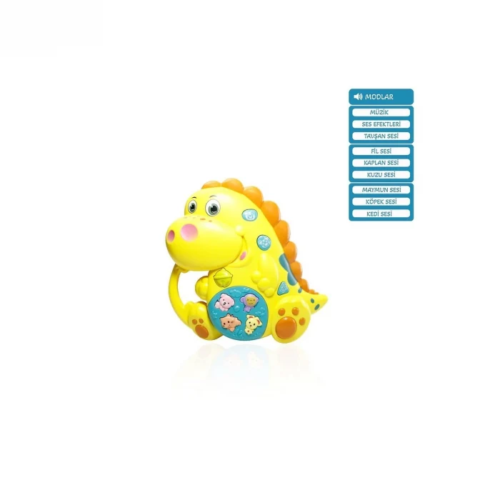 JLG-855-71A KUT IŞIKLI VE MÜZİKLİ DİNAZOR BEBEK