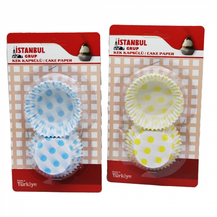 KIRMIZI KARTELA - BÜYÜK MUFFİN KAĞIT KEK KAPSÜLÜ (5124)