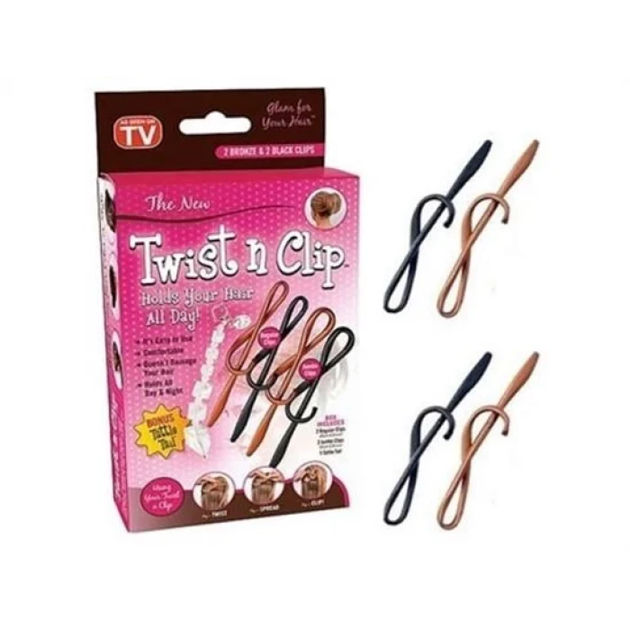 Kolay Saç Toplama Örgü Yapma Tokası Saç Şekillendirme Seti (5124)