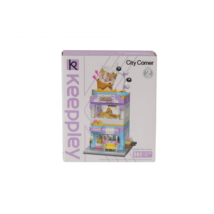 KP0108 KEEPPLEY BUBBLE TEA KAFE 302 PARÇA BLOCK OYUNCAK