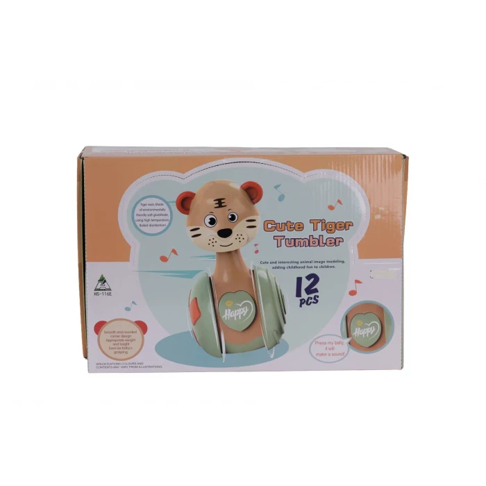 KZL-HS-116E SESLİ KAPLAN HACIYATMAZ OYUNCAK