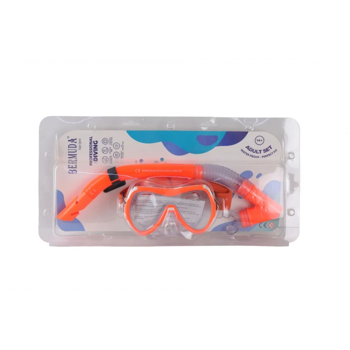 KZLD-AK301-121CS MASKE SNORKEL SET OZEL CAM 24