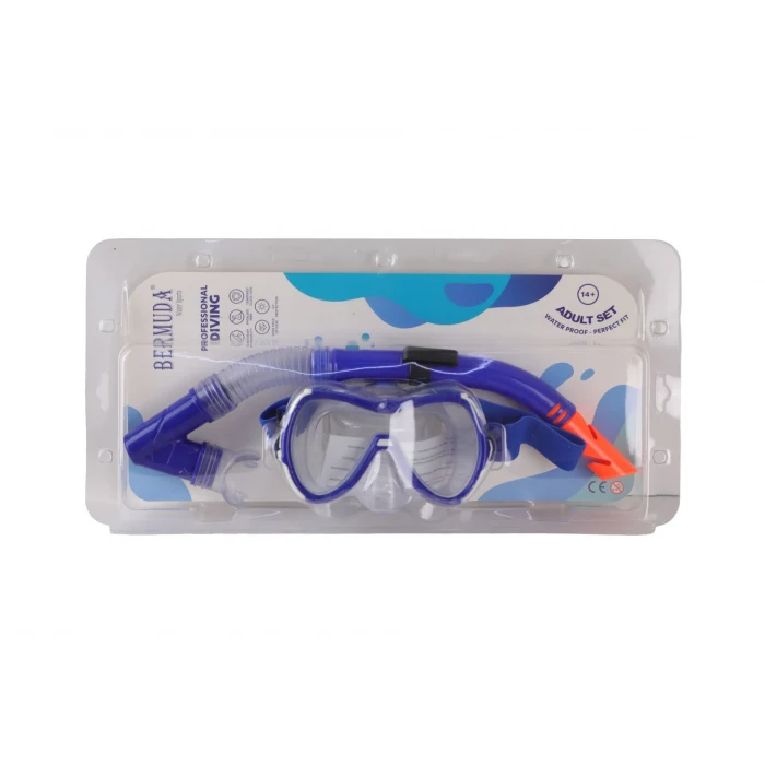KZLD-AK301-121CS MASKE SNORKEL SET OZEL CAM 24