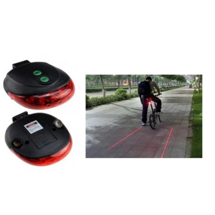Lazer Güvenlik Şeritli Bisiklet Stop Lambası (5124)