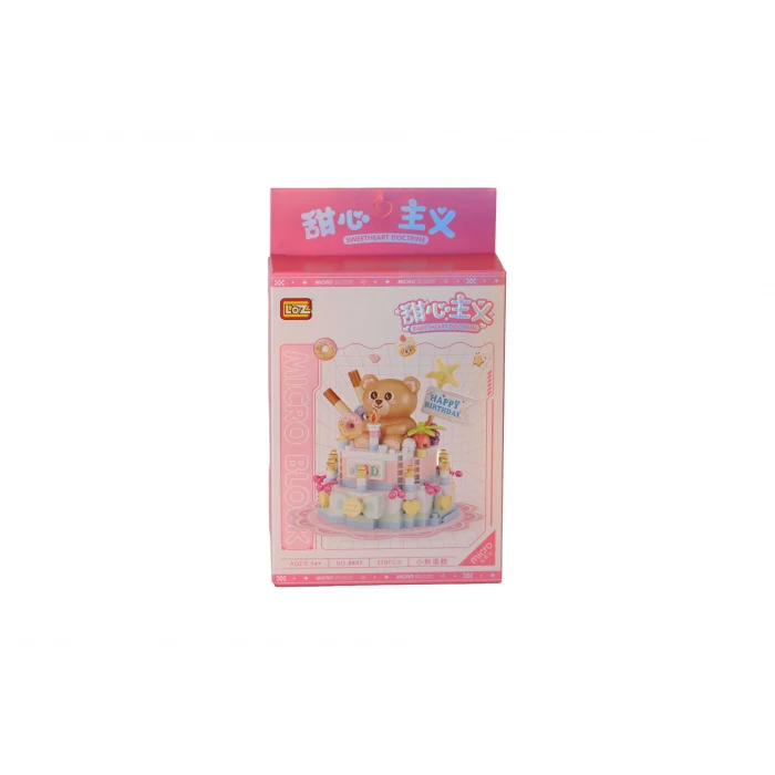 LZ8807  AYILI KEK   BLOCK OYUNCAK 370 PARÇA